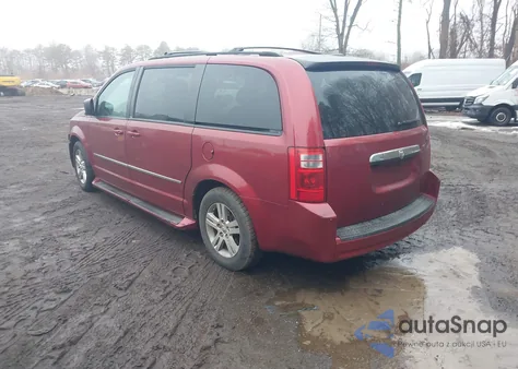 2010 Dodge Grand Caravan Crew из США, поврежденный, VIN 2D4RN6DX6AR462947